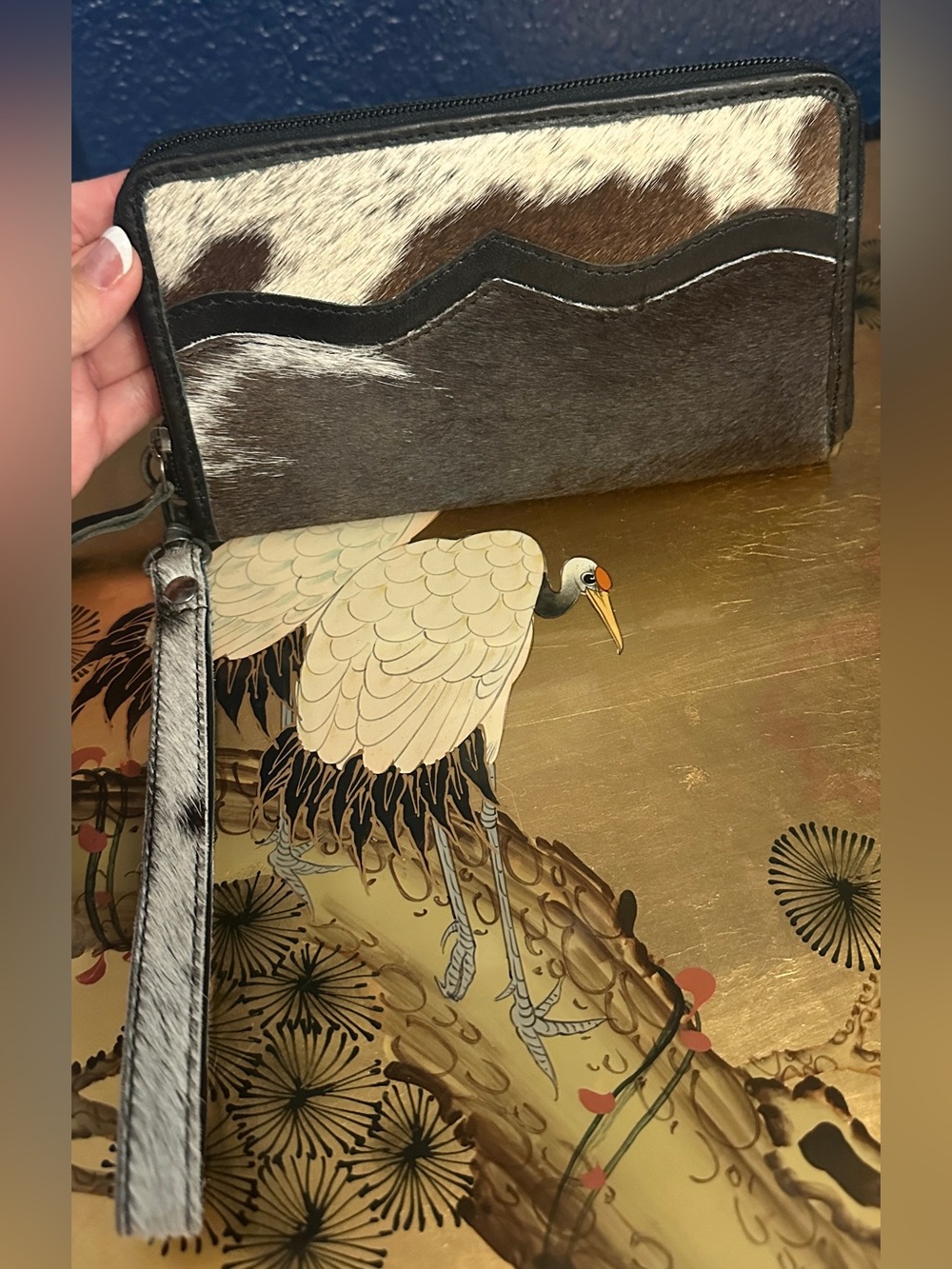 Genuine Cowhide/Leather Wallet - NWOT - Picture 2 of 3